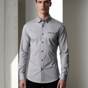 Enpenzo Minimalist Monochrome Shirt