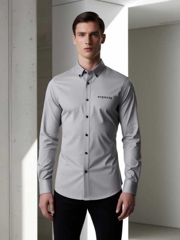 Enpenzo Minimalist Monochrome Shirt
