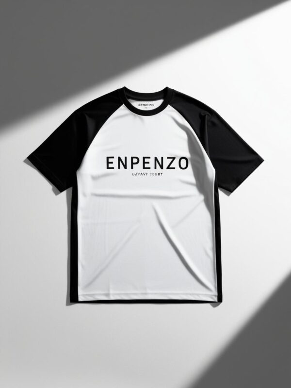 Enpenzo Tshirt black & White - Image 2