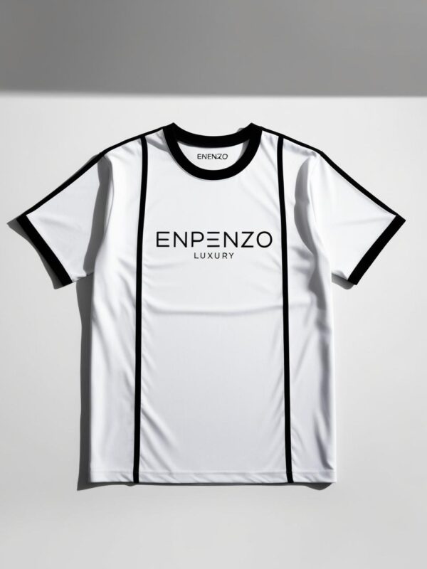 Enpenzo Tshirt black & White - Image 3