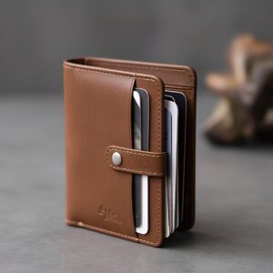 Bi-fold smart wallet